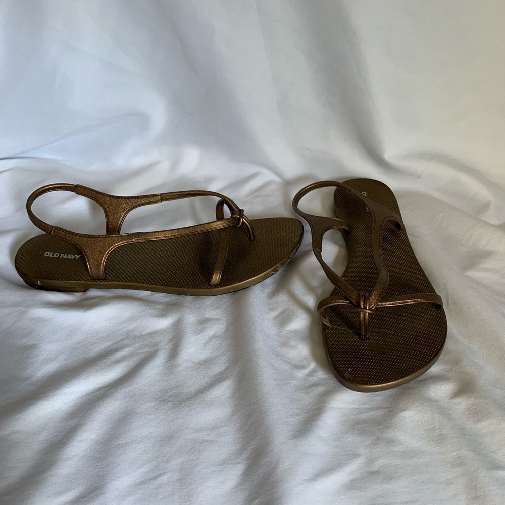 Bronze sandals